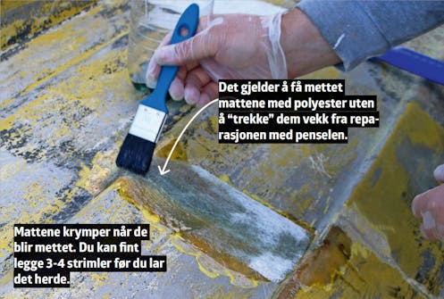 Slik jobber du med glassfiber Slik jobber du med glassfiber